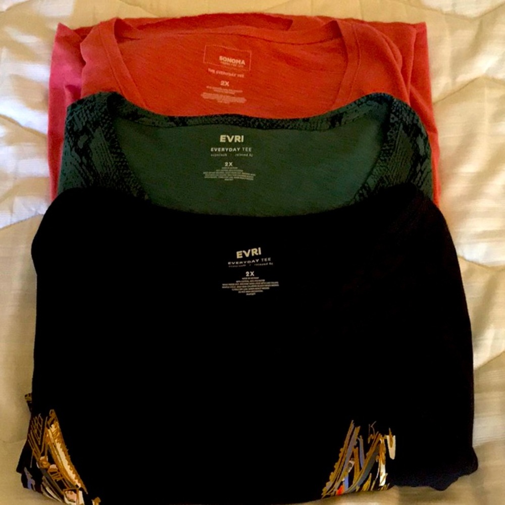 Bundle of 3 Tops for One Price!